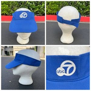 Vtg ABC 7 Promo Visor Hat